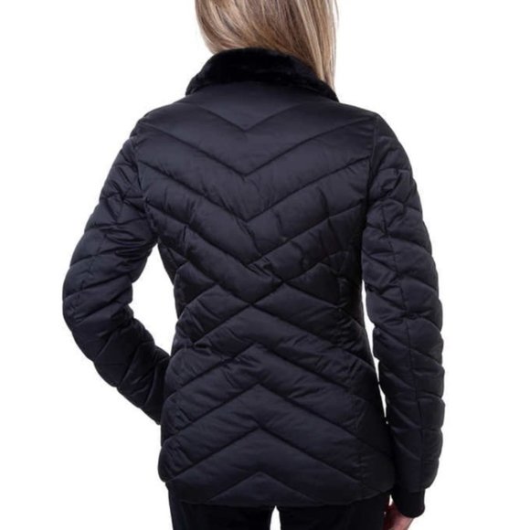 Nautica Women's Puffer Jacket - Black - Picture 4 of 7